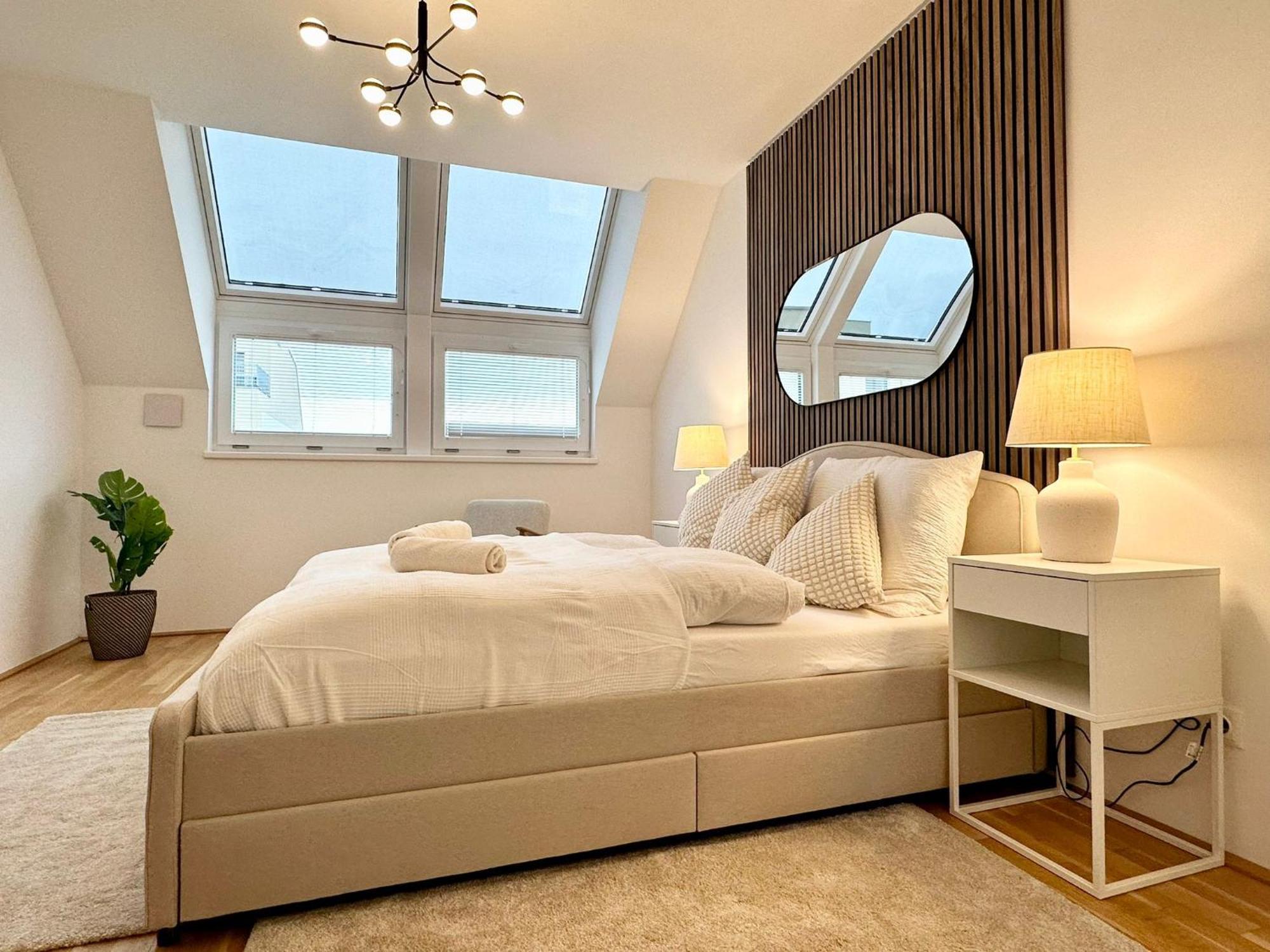 Stylish Apartments - 3 Min To U1 Kagraner Platz Wien Eksteriør bilde