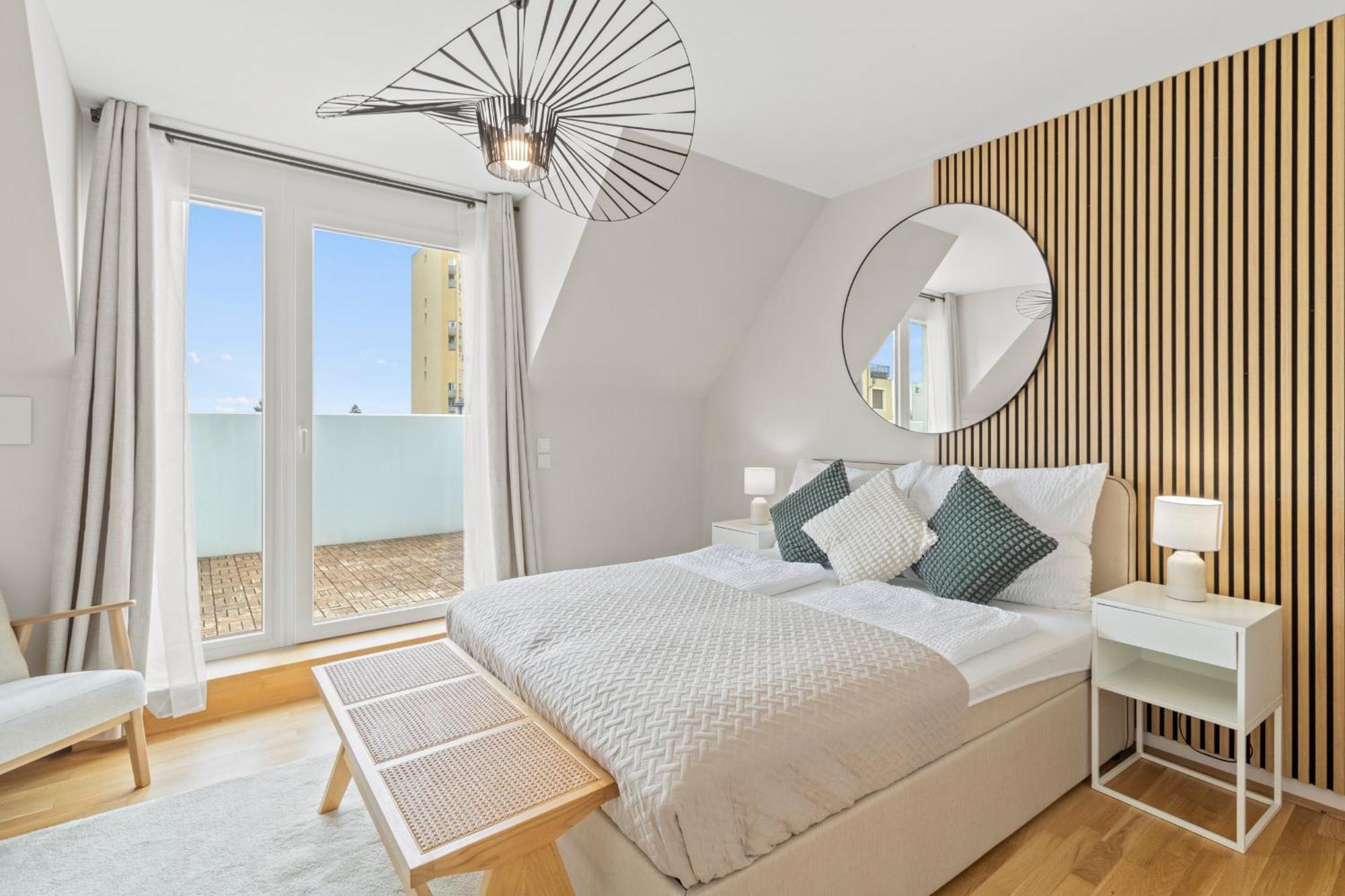 Stylish Apartments - 3 Min To U1 Kagraner Platz Wien Eksteriør bilde